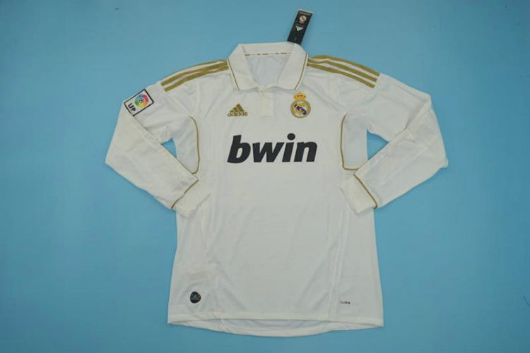 re-al ma-drid 11-12 Home long sleeve
