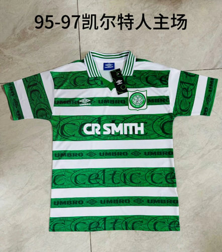 95-97 Celtic Home Retro Soccer Jerseys