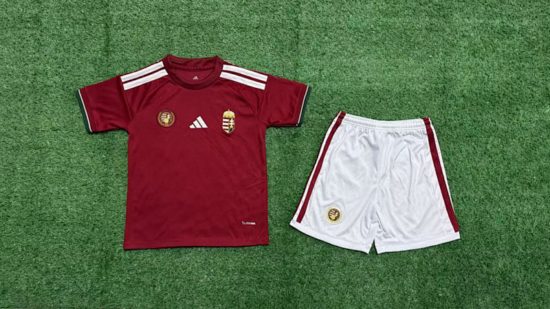 2026 Magyarorszag Home Kids Cheap Soccer Jerseys