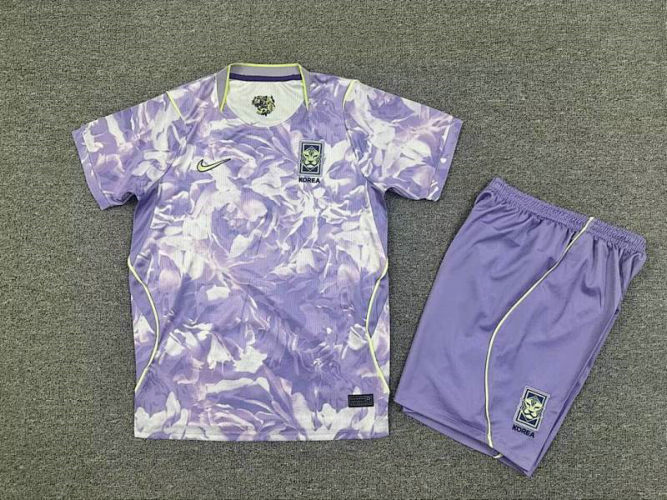 2026 Korea Away Kids Cheap Soccer Jerseys 