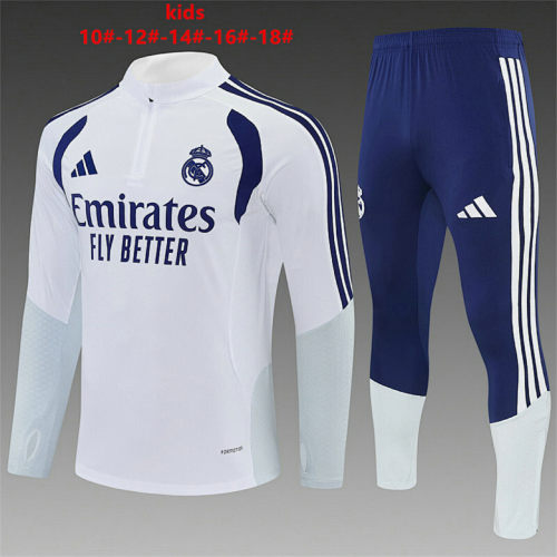 26-27 Real Madrid Kids Long Sleeve tracksuit