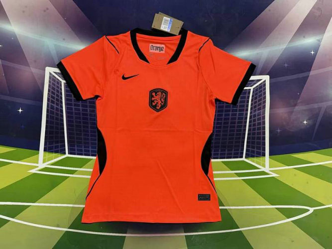 2026 Netherlands Home Women Cheap Soccer Jerseys