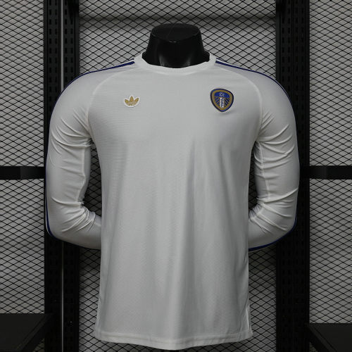 26-27 Leeds United United Long Sleeves Retro Cheap Soccer Jerseys
