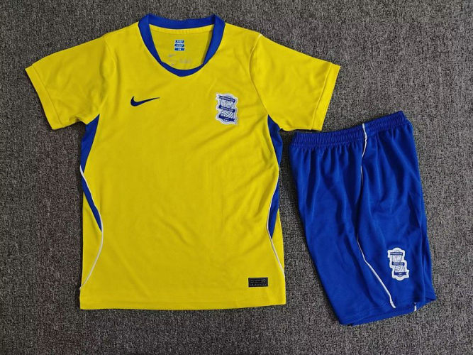 26-27 Birmingham City Away Kids Cheap Soccer Jerseys and shorts