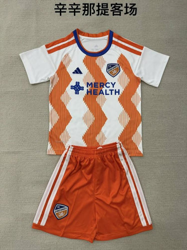 26-27 Cincinnati Away Cheap Soccer Jerseys and Shorts