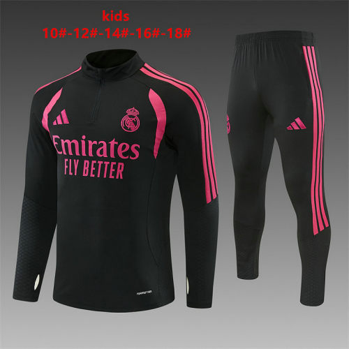 26-27 Real Madrid Kids Long Sleeve tracksuit