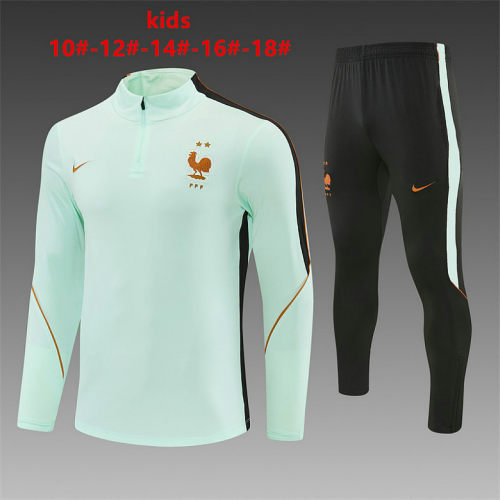2026 France Kids Long Sleeve tracksuit