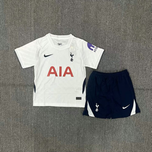 26-27 Tottenham Home Kids Cheap Soccer Jerseys and shorts