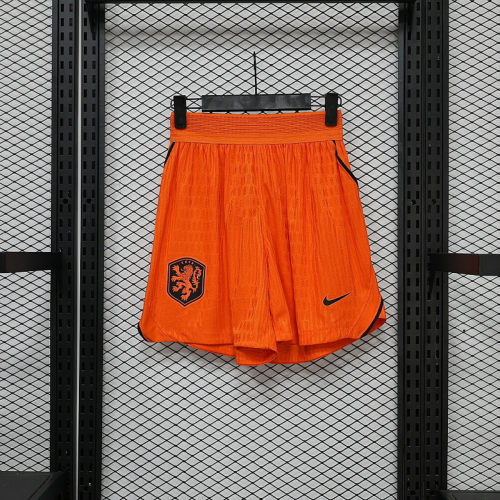 2026 Netherlands Home Player Version Shorts