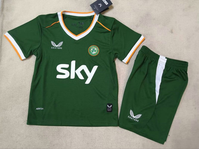 26-27 Ireland Home Kids Cheap Soccer Jerseys