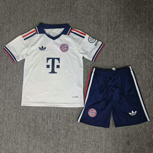 26-27 Bayern Away Kids Cheap Soccer Jerseys and shorts