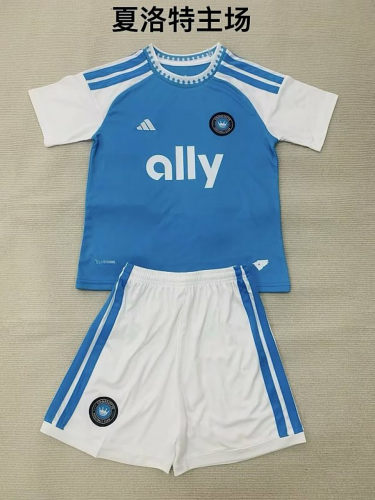 26-27 Charlotte Home Cheap Soccer Jerseys and Shorts