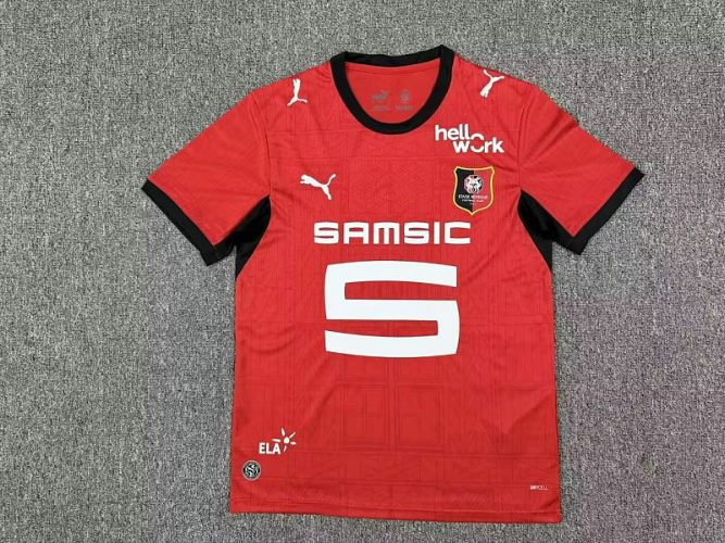26-27 Rennais Home Cheap Soccer Jerseys