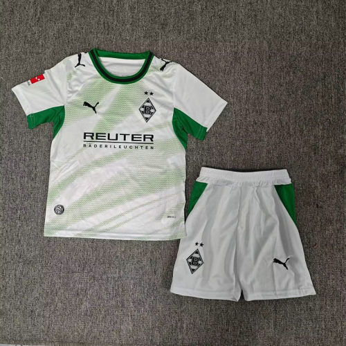 26-27 Monchengladbach Home Kids Cheap Soccer Jerseys