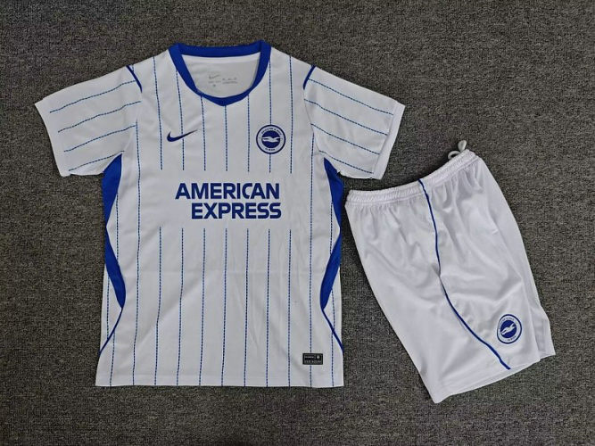 26-27 Brighton Away Kids Cheap Soccer Jerseys