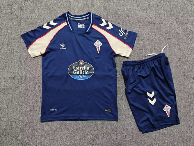 26-27 Celta Away Kids Cheap Soccer Jerseys and shorts