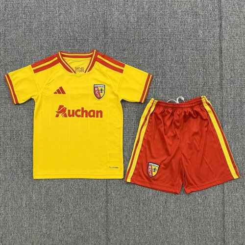 26-27 Lens Home Kids Cheap Soccer Jerseys
