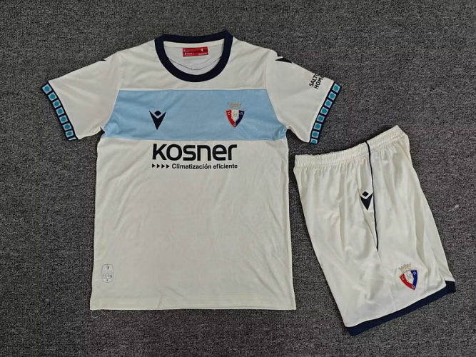 26-27 Osasuna Away Kids Cheap Soccer Jerseys and shorts