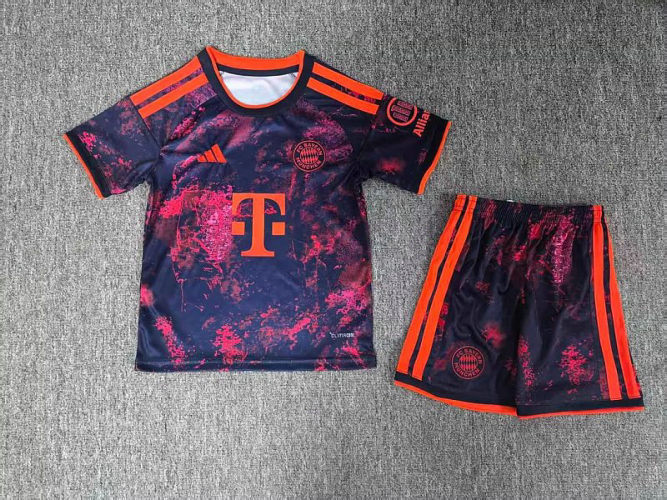 26-27 Bayern Third Kids Cheap Soccer Jerseys and shorts
