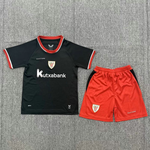 26-27 Athletic Bilbao Away Kids Cheap Soccer Jerseys and shorts