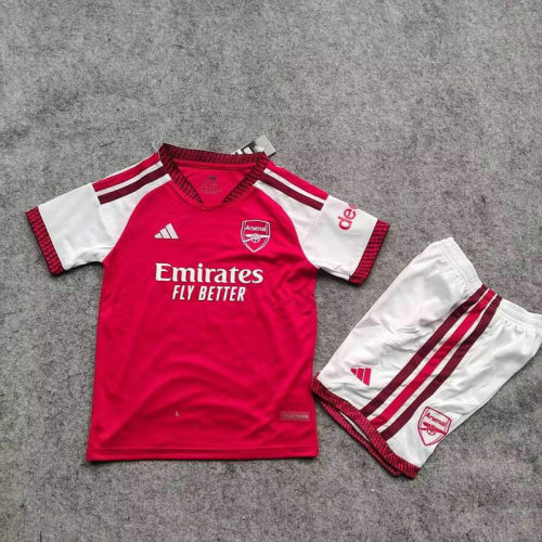 26-27 Arsenal Home Kids Cheap Soccer Jerseys