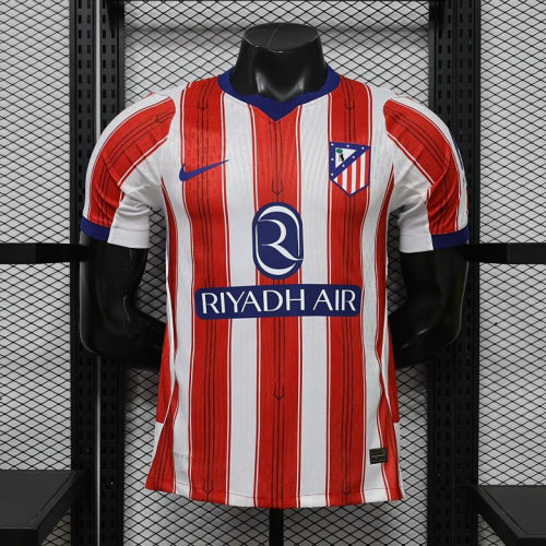 26-27 Atletico Madrid Home Player Version Cheap Soccer Jerseys