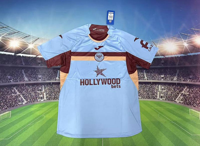 26-27 Brentford Third Cheap Soccer Jerseys