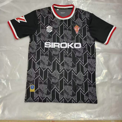 26-27 Sporting de Gijon Goalkeeper Cheap Soccer Jerseys