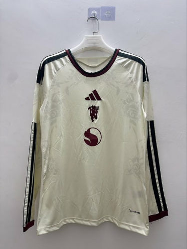 26-27 Man United Third Long Sleeves Cheap Soccer Jerseys