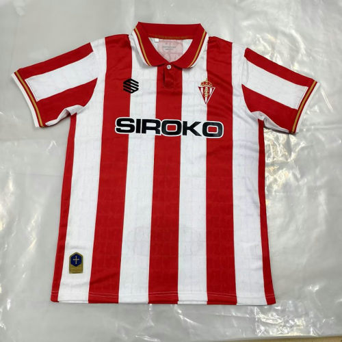 26-27 Gijón Home Cheap Soccer Jerseys