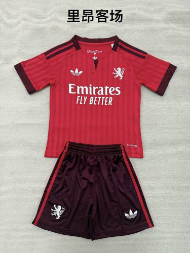 26-27 Lyon Away Cheap Soccer Jerseys and shorts