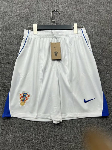 26-27 Croatia Home Soccer Shorts