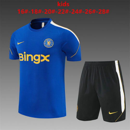 26-27 Chelsea Kids Training Soccer Suit 