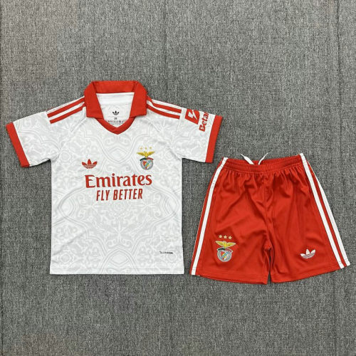 26-27 Benfica Away Kids Cheap Soccer Jerseys and shorts