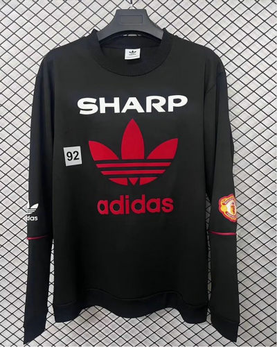 1990 Man United Hoodies Training Suit