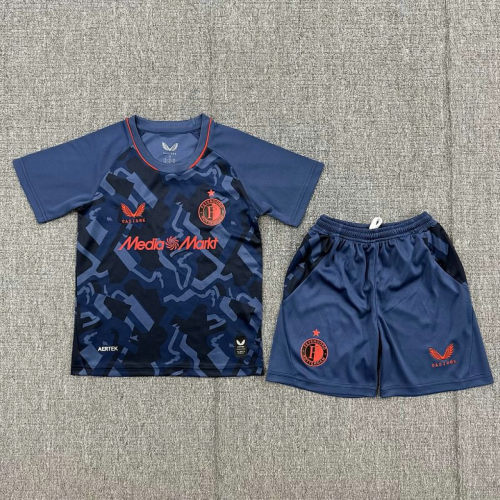 26-27 Feyenoord Third Kids Cheap Soccer Jerseys