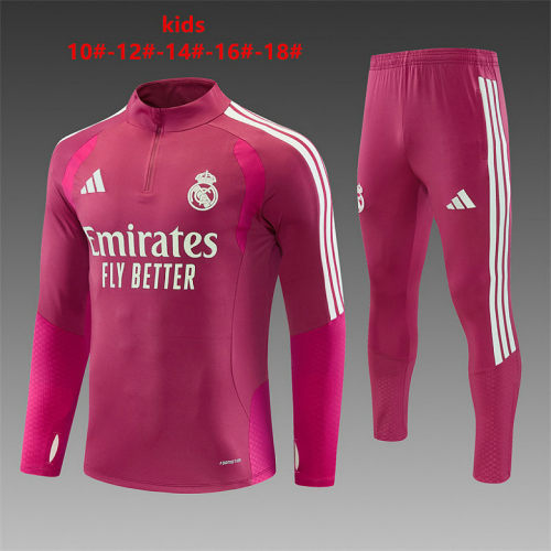 26-27 Real Madrid Kids Long Sleeve tracksuit
