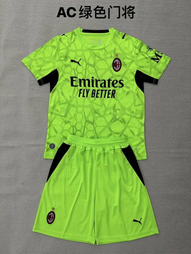 26-27 AC Milan Goalkeeper Cheap Soccer Jerseys and shorts