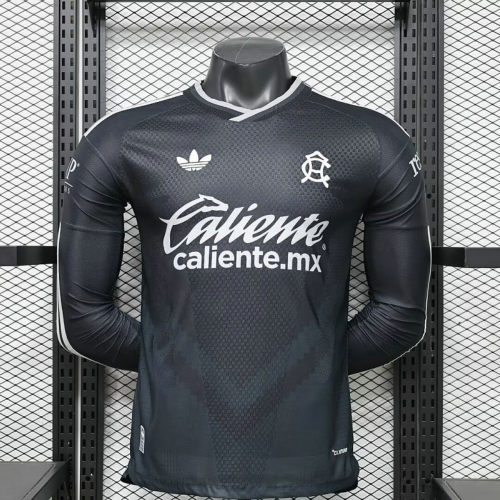 26-27 Club America Away Long Sleeve Player Version Cheap Soccer Jerseys