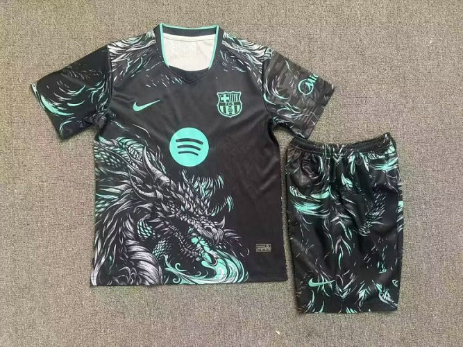 26-27 Barcelona Kids Cheap Soccer Jerseys