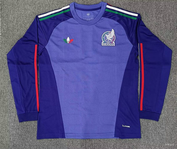 26-27 Mexico Goalkeeper Long Sleeve Cheap Soccer Jerseys