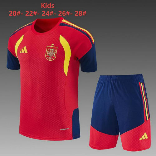 2026 Spain Kids Training Soccer Suit