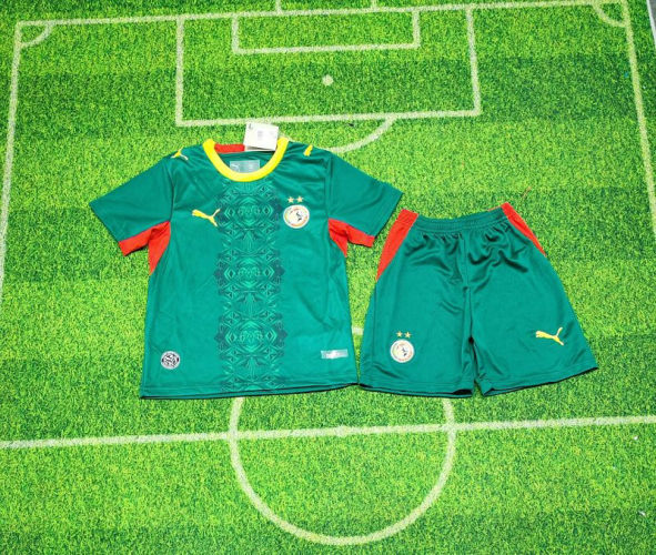 2026 Senegal Away Kids Cheap Soccer Jerseys