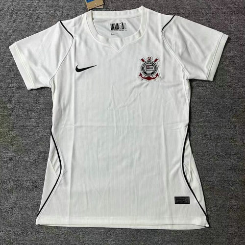 26-27 Corinthians Home Women Cheap Soccer Jerseys