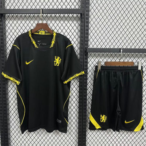 26-27 Chelsea Away Kids Cheap Soccer Jerseys and shorts