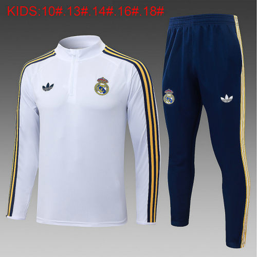 26-27 Real Madrid Kids Long Sleeve tracksuit