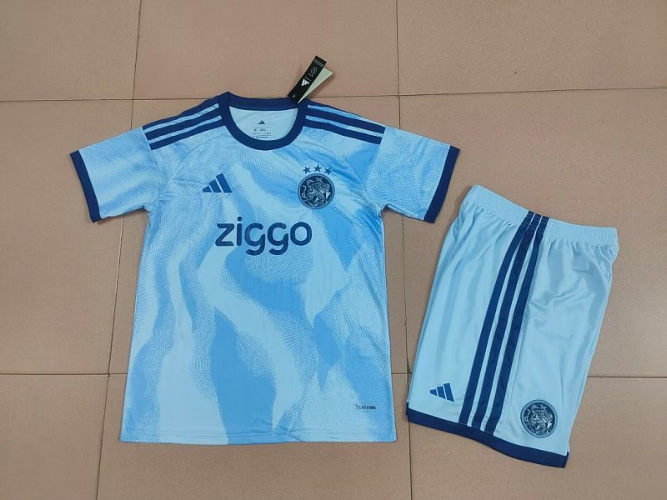 26-27 Ajax Away Cheap Soccer Jerseys and Shorts