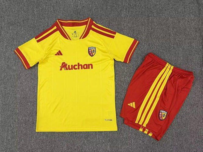 26-27 Lens Home Kids Cheap Soccer Jerseys