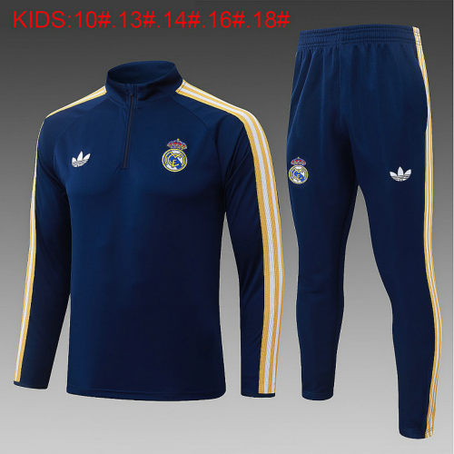 26-27 Real Madrid Kids Long Sleeve tracksuit