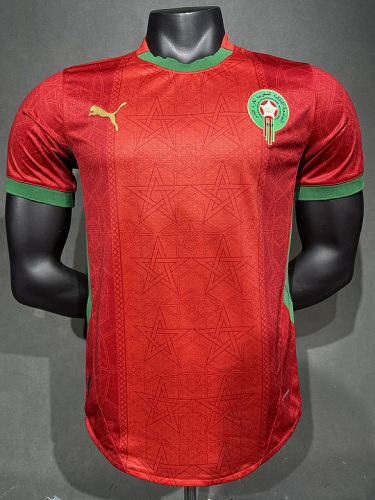 2025 Morocco Home Player Version Cheap Soccer Jerseys 